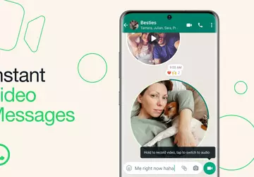 WhatsApp bietet jetzt die Möglichkeit, Videonachrichten ...
