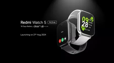 Xiaomi wird die Redmi Watch 5 Active Smartwatch am 27. August enthüllen