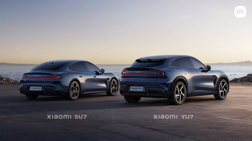 Xiaomi SU7 und YU7 Elektroautos