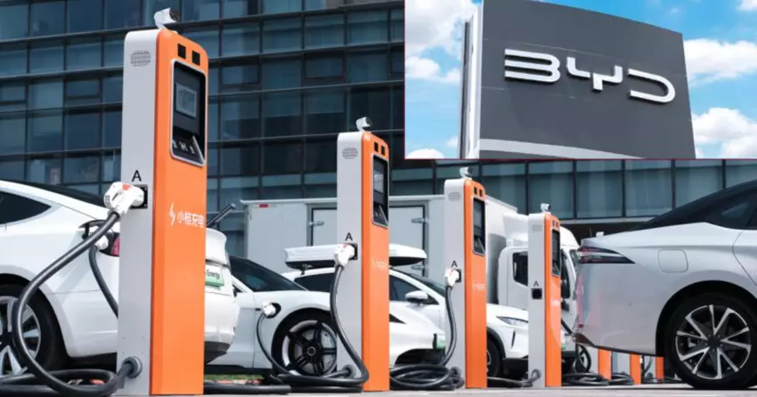 BYD eröffnet 15.000 Megawatt-Schnellladegeräte in ganz China im Rahmen neuer Partnerschaftsvereinbarungen