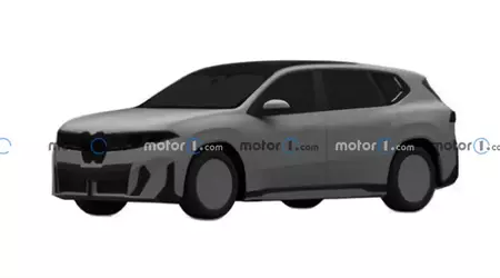 Design des neuen BMW iX3 durch Patentbilder enthüllt