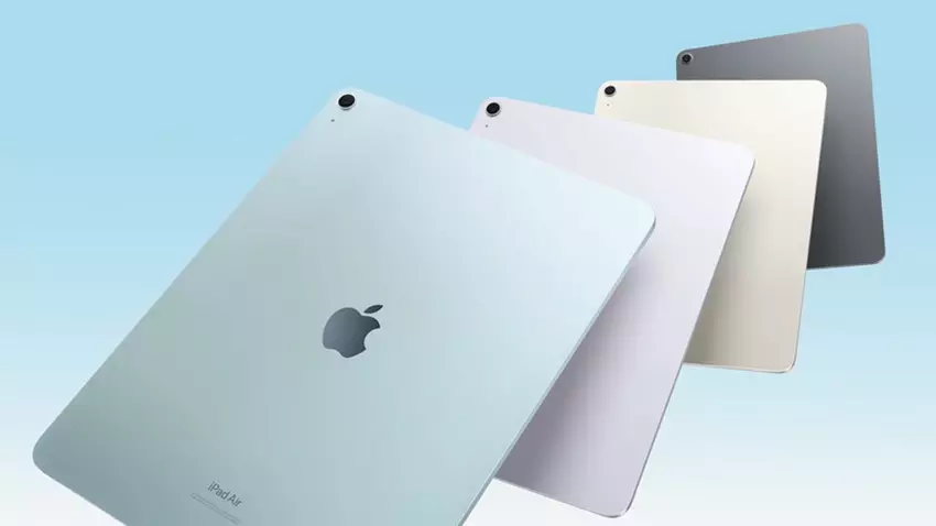 iPad Air in verschiedenen Farben