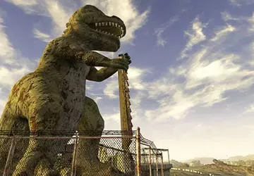 Die ikonische Statue von Dinky dem ...