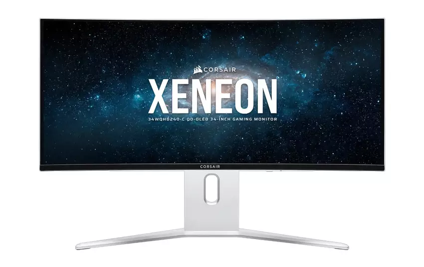 Corsair XENEON 34WQHD240-C: Gaming-Monitor mit gebogenem 34-Zoll-QD-OLED-Bildschirm (240 Hz)