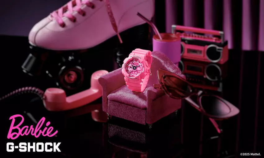 Die limitierte Auflage der G-Shock GMA-S110BE-4A von Casio ist jetzt in den USA erhältlich: eine von Barbie inspirierte Uhr