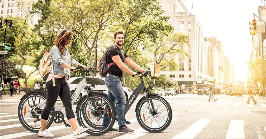 ESKUTE E-Bike Polluno Plus beste E-Bikes für die Essenslieferung