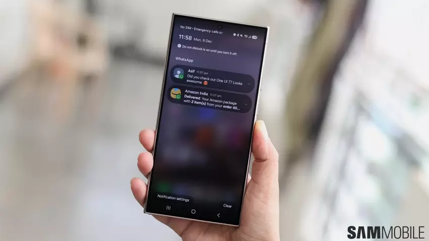Nutzer von Samsung-Smartphones können in One UI 7.0 Benachrichtigungen filtern