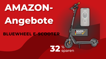 BLUEWHEEL IX250 E-Scooter Bundle – Jetzt 160€ günstiger!