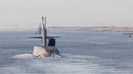 Ein atomgetriebenes US-U-Boot der Ohio-Klasse mit 154 Tomahawk-Marschflugkörpern mit einer Reichweite von bis zu 2.500 Kilometern ist im Nahen Osten eingetroffen