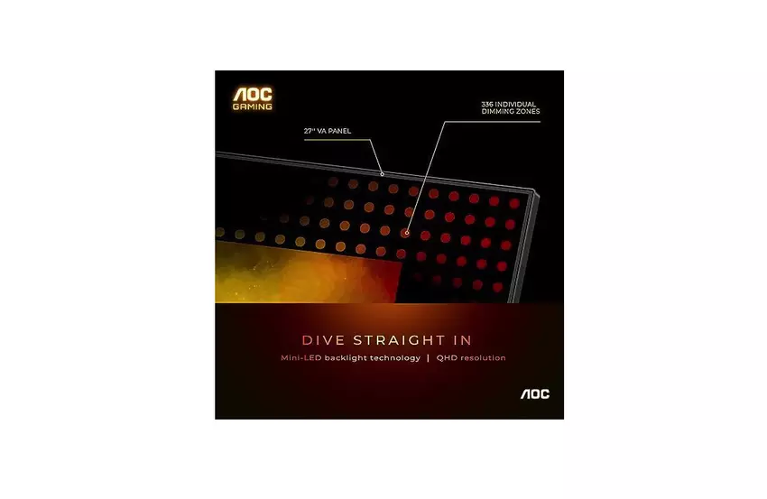 AOC Q27G3XMN 2K Gaming-Monitor