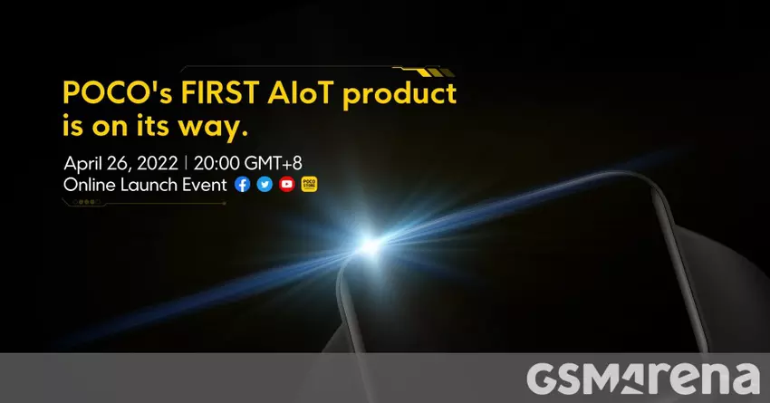 Poco Watch kommt am 26. April und leckt online mit Poco Buds Pro Genshin Impact Edition