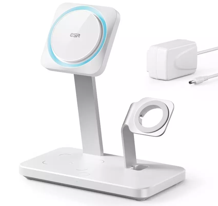 ESR HaloLock 3-in-1 kabellose Schnellladestation