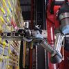 Vulkanischer Roboter mit Tastsinn