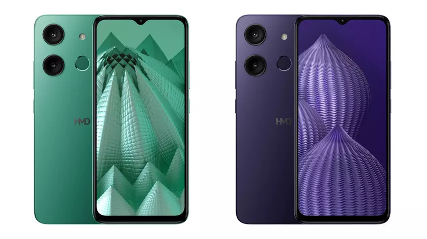 HMD Aura: 6,56″ LCD-Display, Unisoc SC9863A1 Chip, Fingerabdruck-Scanner und 5000 mAh Akku für 118 $