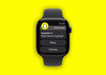 Snapchat ist jetzt auf der Apple ...