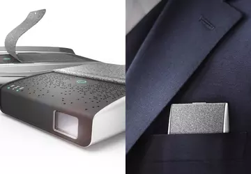 Dieses Pico-Projektorkonzept sieht so elegant aus ...