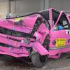 Crashtest eines 1989 Volkswagen Golf II.