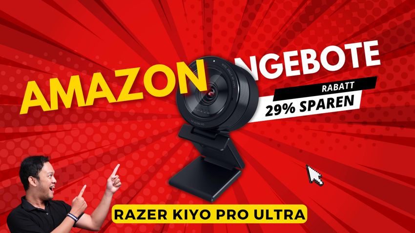 Razer Kiyo Pro Ultra 4K Webcam – Jetzt 100€ Rabatt sichern!