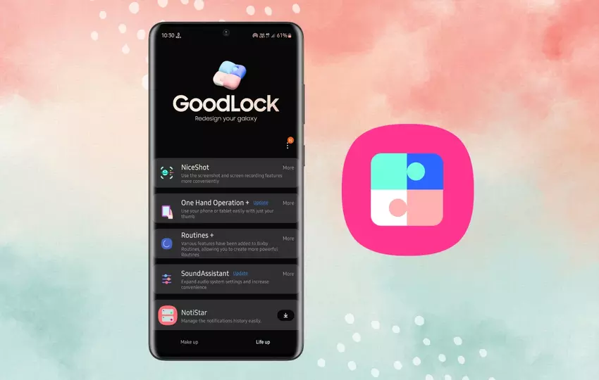 Die neue Version der Good Lock App von Samsung verbessert die Aktualisierung aller Module