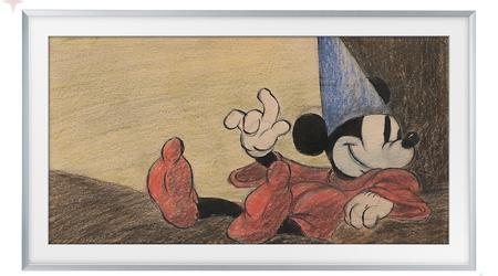 Samsung hat zur Feier des 100-jährigen Jubiläums der Walt Disney Company eine limitierte Auflage von Frame TV-Geräten auf den Markt gebracht
