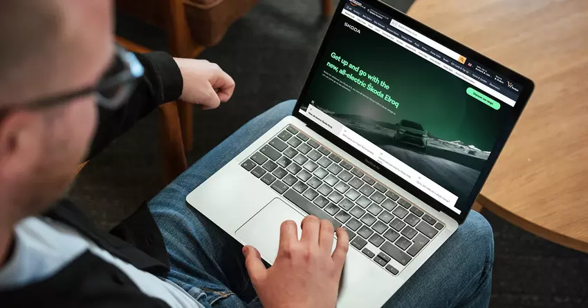 Virtueller Ausstellungsraum von Skoda auf Amazon UK