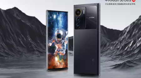 ZTE Axon 50 Ultra: 144Hz OLED-Display, Snapdragon 8+ Gen 1 Chip, 50MP Kamera und Satellitenunterstützung
