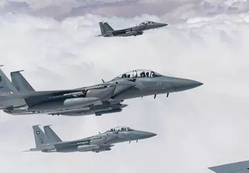 F-15S Eagle-Jagdflugzeug der vierten Generation bei ...