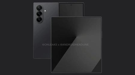 Samsung Galaxy Fold 7 hat in der ersten Renderings, die vollständig offenbaren sein Design erschienen