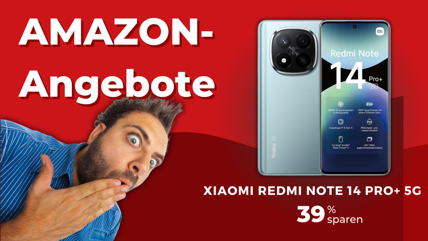Xiaomi Redmi Note 14 Pro+ 5G – Sichere dir 39% Ersparnis!