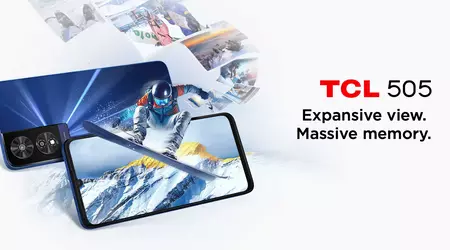 TCL 505: günstiges Smartphone mit 90Hz-Bildschirm, MediaTek Helio G36 Chip und 5010mAh Akku