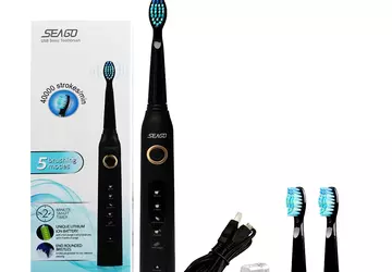 Seago Sonic SG507: elektrische Zahnbürste mit ...
