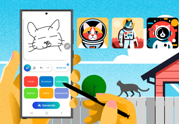 Die aktualisierte Funktion "Sketch to Image" ...