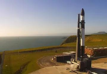 Am 23. Januar wird die Electron-Rakete ...