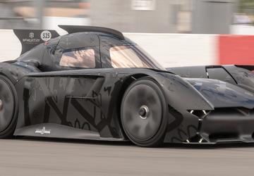 McMurtry Speirling brach beim Goodwood Festival ...