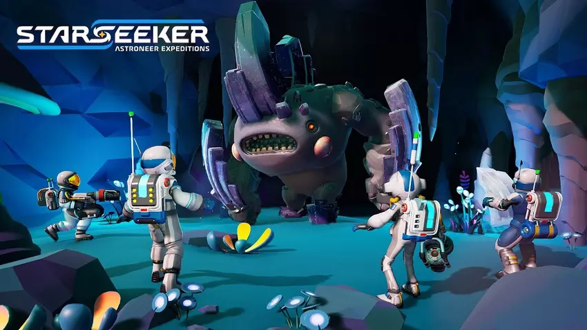 Devolver Digital hat ein lustiges Koop-Spiel angekündigt, Starseeker: Astroneer Expeditionen