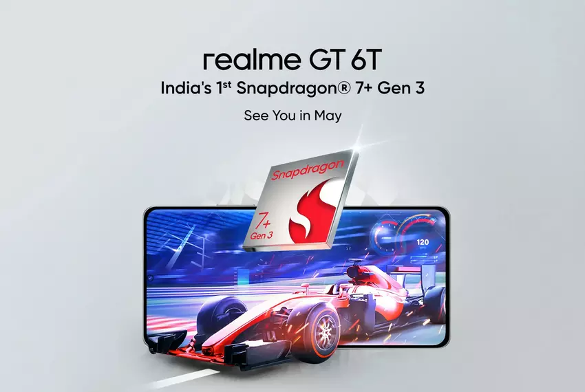 Es ist offiziell: realme GT 6T mit Snapdragon 7+ Gen 3 Chip kommt im Mai auf den Markt