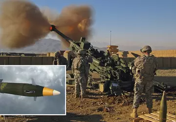 Die ukrainischen Streitkräfte zeigten ein spektakuläres ...