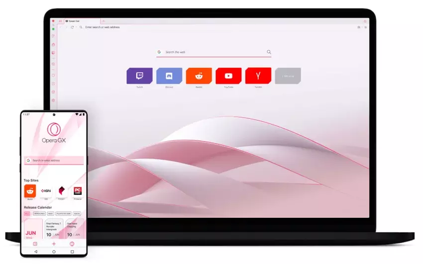Opera GX Gaming-Browser unterstützt jetzt Aria, den Assistenten mit künstlicher Intelligenz