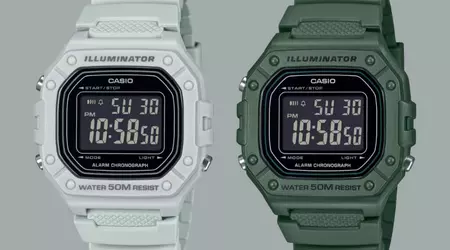 Casio stellt erschwingliches W-218H mit Hintergrundbeleuchtung und 7-Jahres-Batterie vor