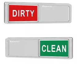 Reinigen Sie den schmutzigen Magneten für die Spülmaschine