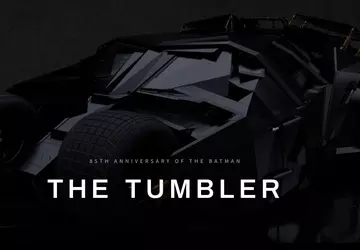 Das ikonische Tumbler-Batmobil aus Nolans Batman-Filmen ...