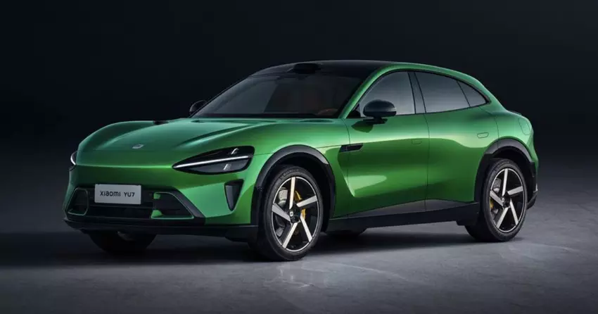 Illustration des Xiaomi YU7 Max elektrischen Crossover-Fahrzeugs