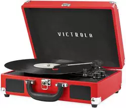 Victrola Vintage Portable Koffer Plattenspieler 