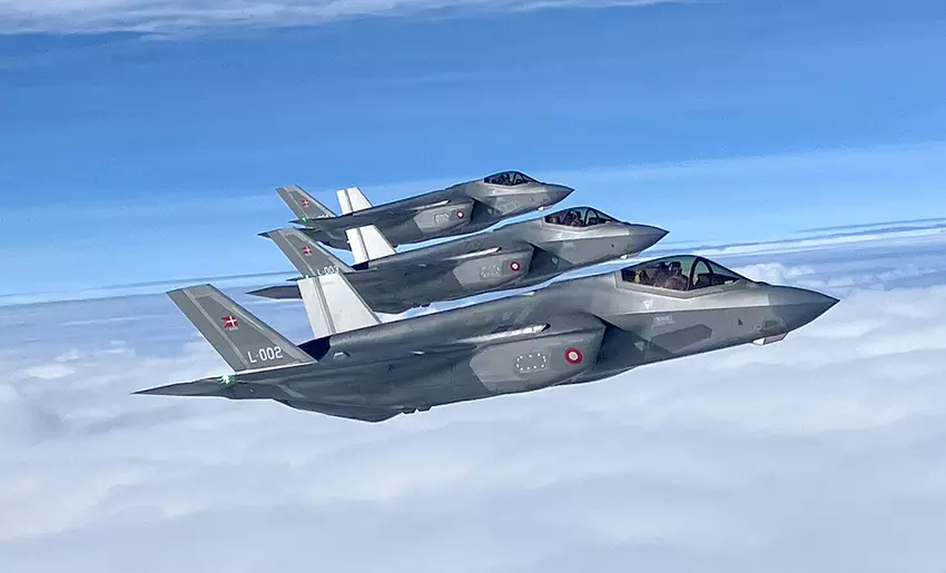 F-35A. Illustration: Dänisches Verteidigungsministerium