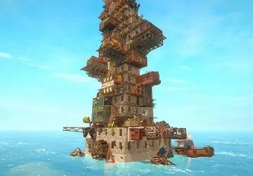 Den Ozean überleben und eine Stadt ...