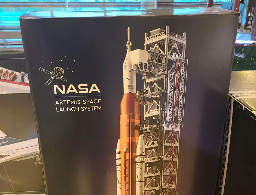 LEGO bereitet die Veröffentlichung des NASA Artemis Space Launch System Sets vor. Es wird aus 3601 Teilen bestehen.