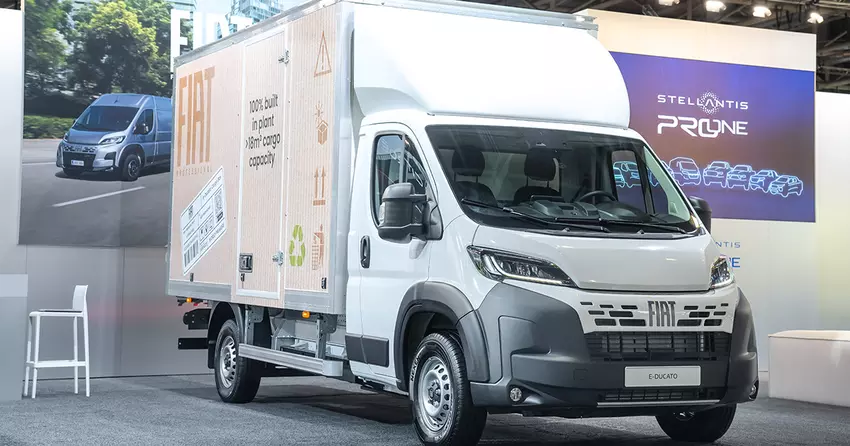 Fiat E-Ducato: Der Elektro-Van mit einer 110-kWh-Batterie ist in Italien vom Band gerollt