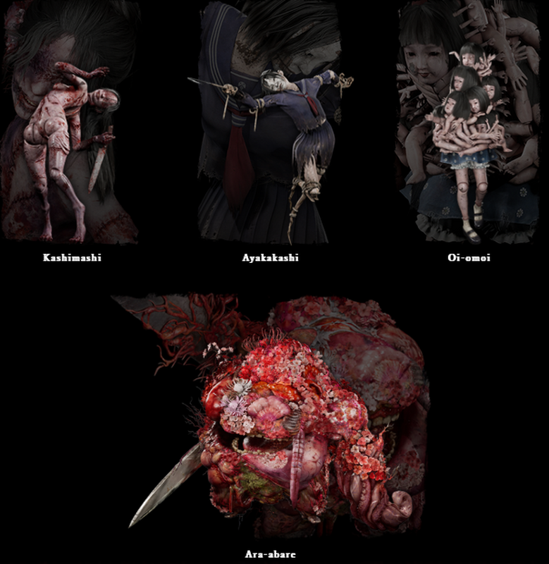 Monster des Spiels Silent Hill f