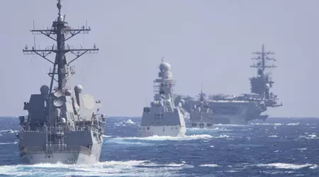 Der Lenkwaffenzerstörer USS Thomas Hudner der Arleigh Burke-Klasse hat eine aus dem Jemen gestartete Drohne abgeschossen