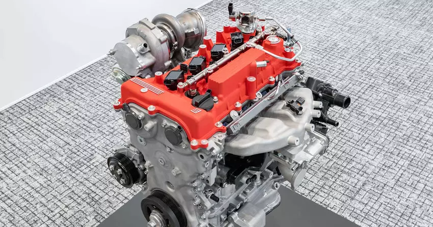 Toyota sagt, dass es leicht 600 PS aus dem neuen Vierzylinder-Motor herausholen kann